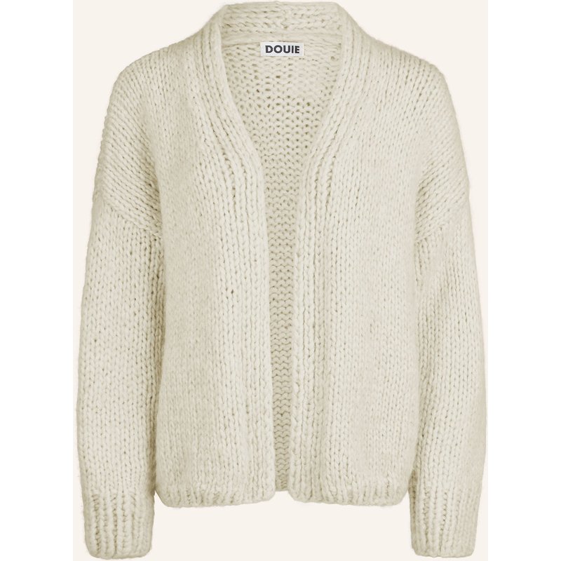 Douie Strickjacke Dakota Aus Cashmere weiss