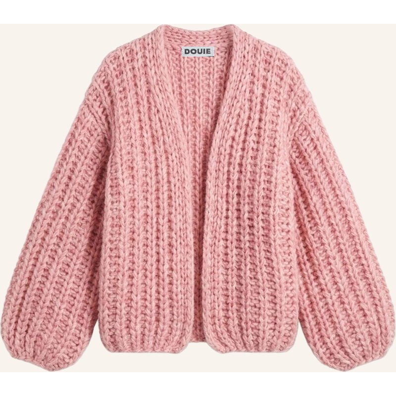 Douie Strickjacke June Mit Mohair pink