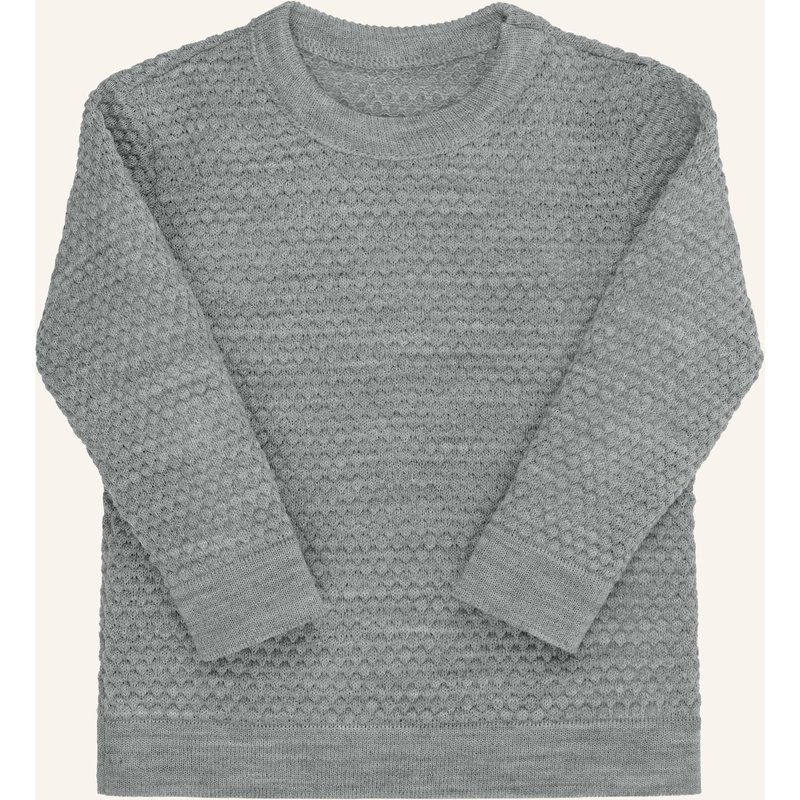 Disana Strick-Pullover grau
