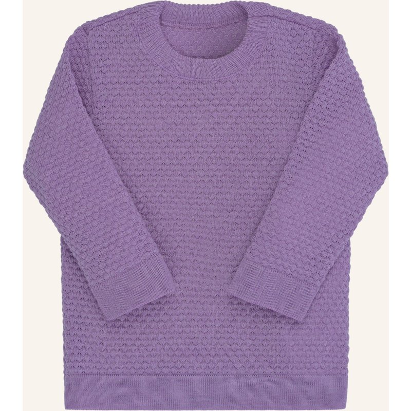 Disana Strick-Pullover lila