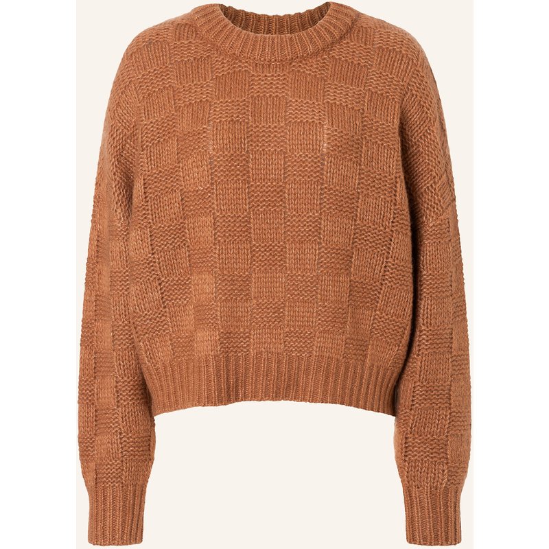 Lu Ren Pullover Aus Kaschmir Und Seide Cornwall braun