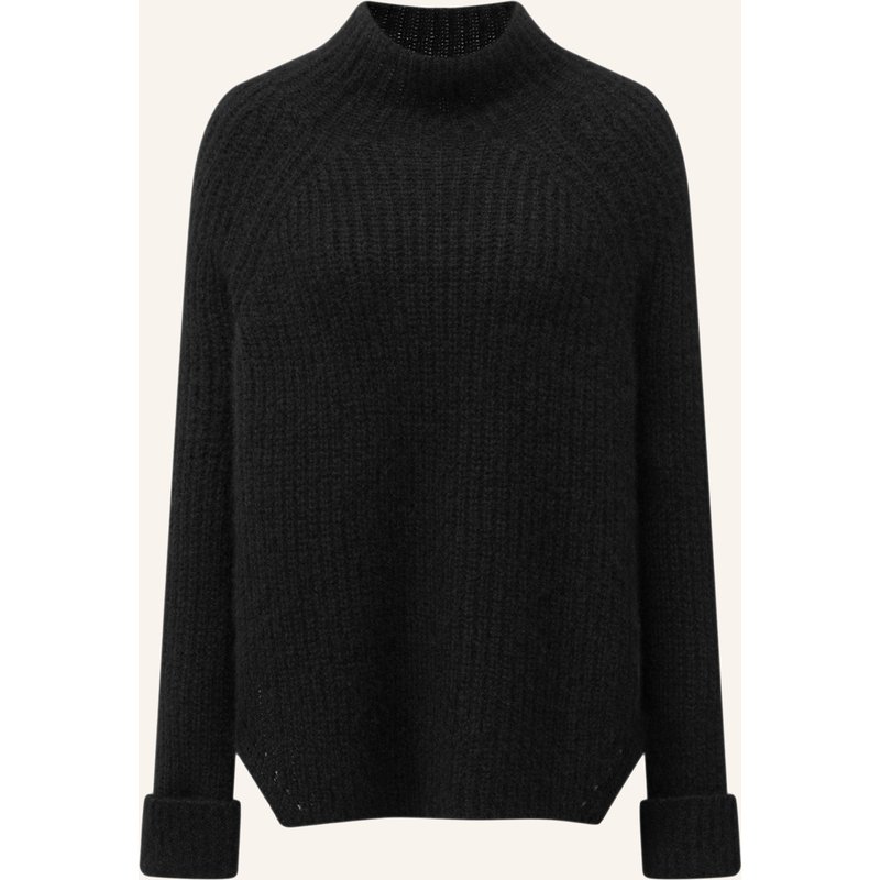 Lu Ren Pullover Yuna Aus Kaschmir Und Seide schwarz