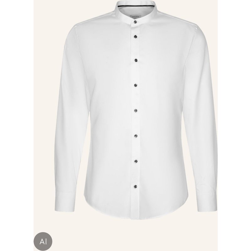Seidensticker Business Hemd Slim Fit weiss