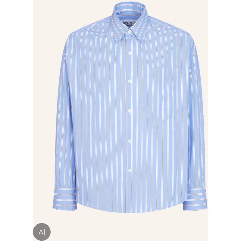 Studio Seidensticker Fashion-Hemd Oversized blau