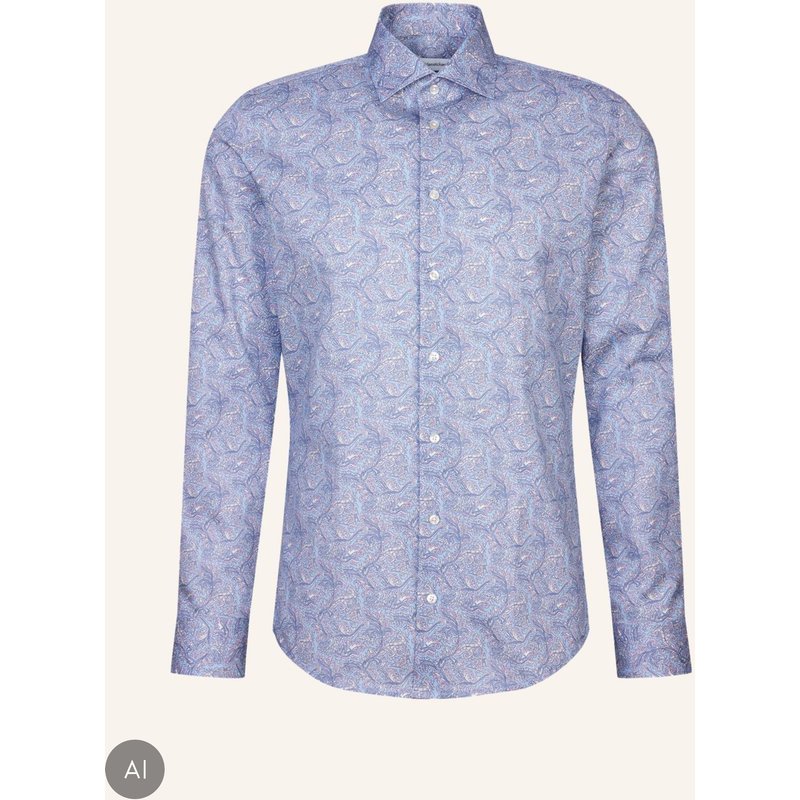 Seidensticker Business Hemd Regular Fit blau