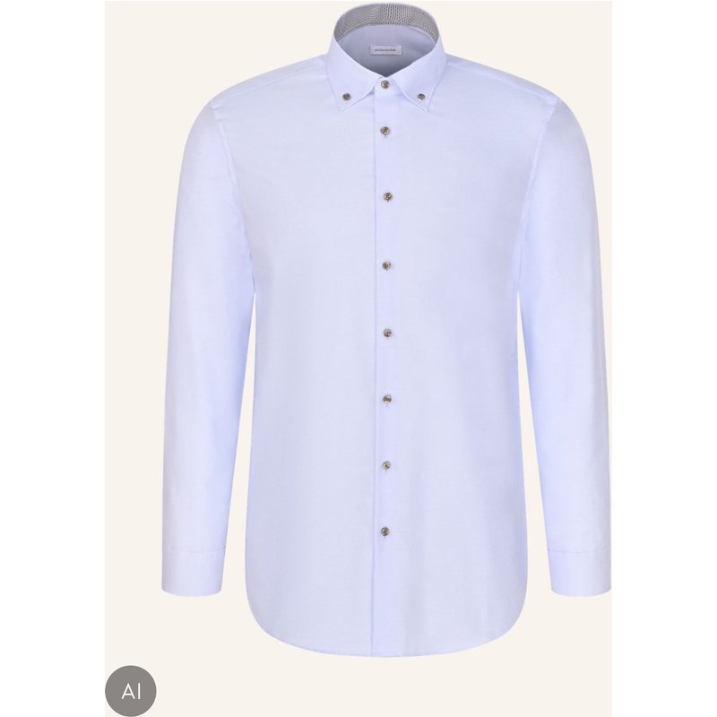 Seidensticker Business Hemd Slim Fit blau