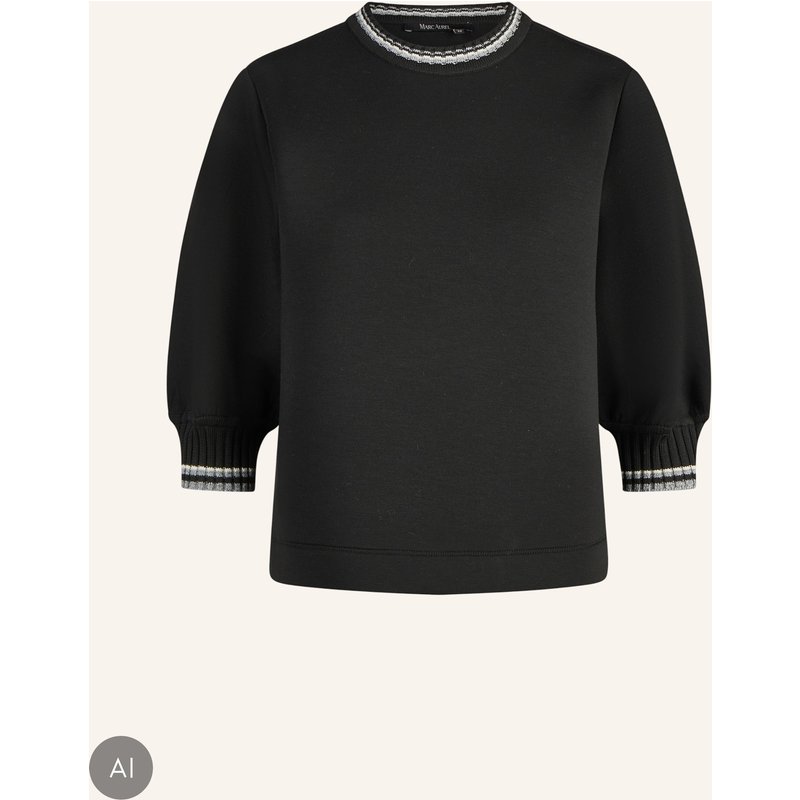 Marc Aurel Shirt schwarz