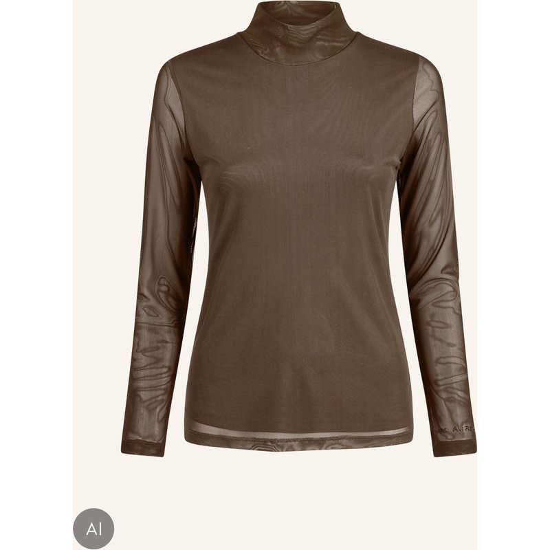 Marc Aurel Meshshirt braun