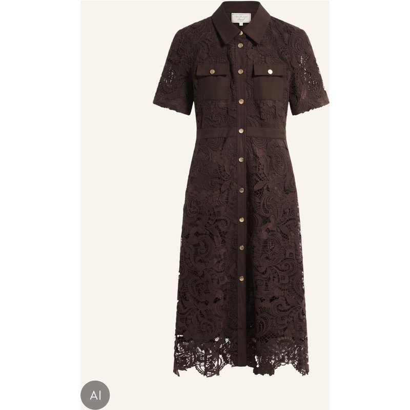 Gerard Darel Kleid Cloth braun