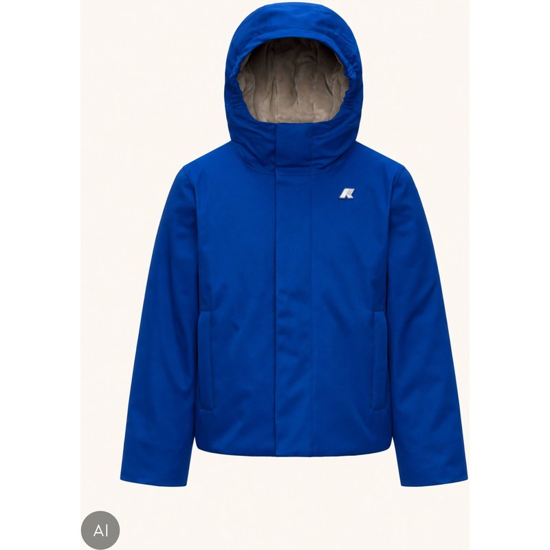K-Way Funktionsjacke P. Jacko Twill Marmotta blau
