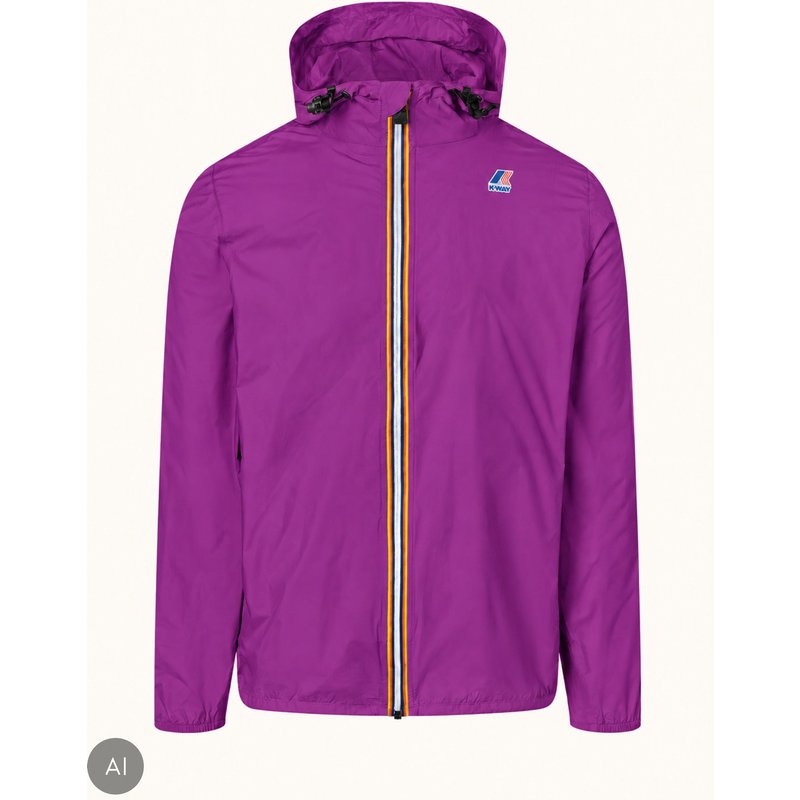K-Way Funktionsjacke Le Vrai 4.0 Claude lila
