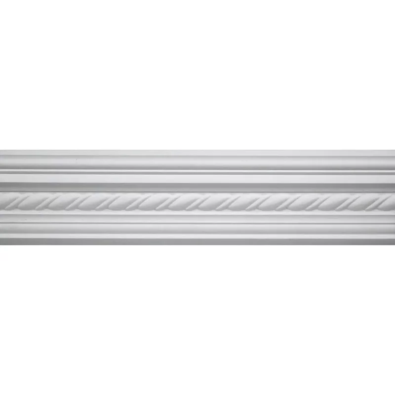 Upvc Rope Cornice Coving White 140Mm X 2.9M