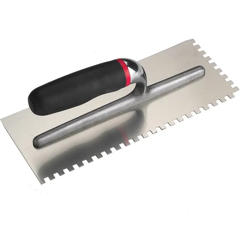 Adhesive Trowel 6Mm Square Notch S/Steel Tilerite