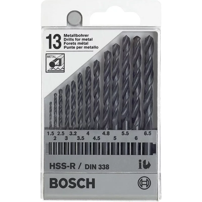 Bosch Drill Bit 13Pc Set Metric Cassette