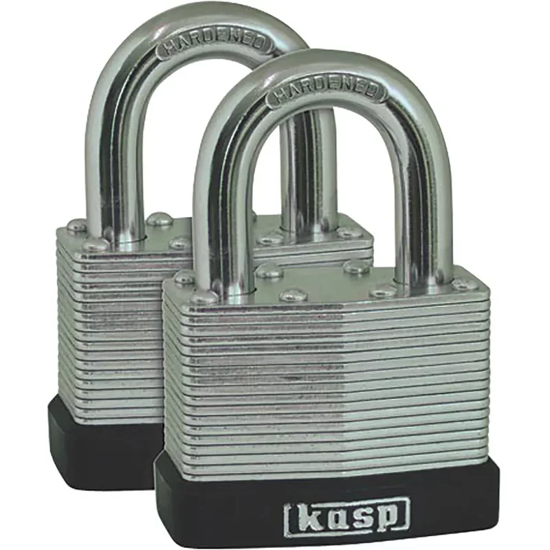 Kasp Keyed Alike Padlock Laminated 40Mm Pk2