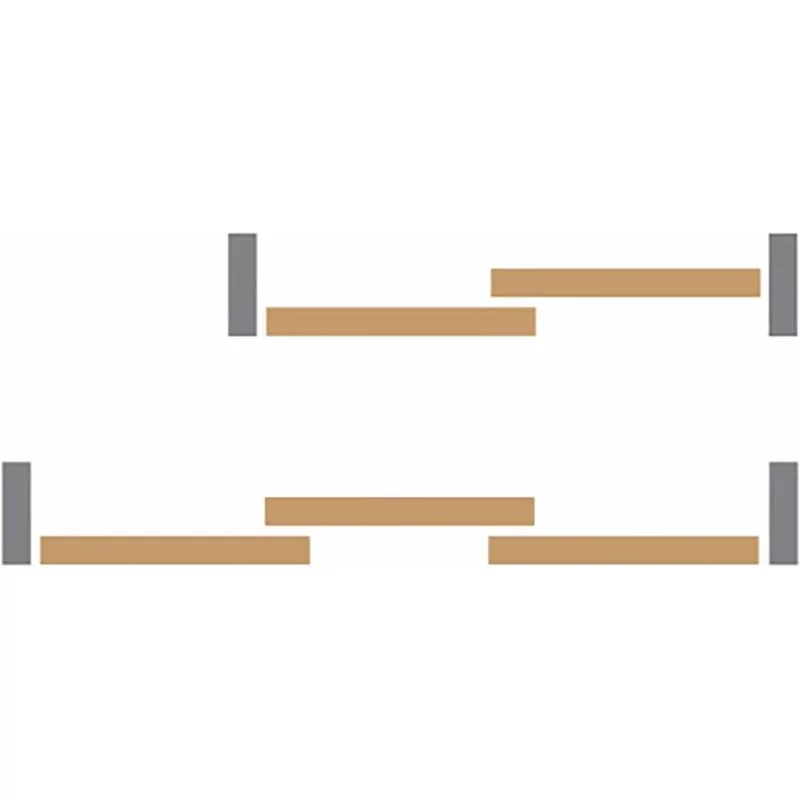 Ares2 Sliding Door Track 2400Mm For 3 Doors
