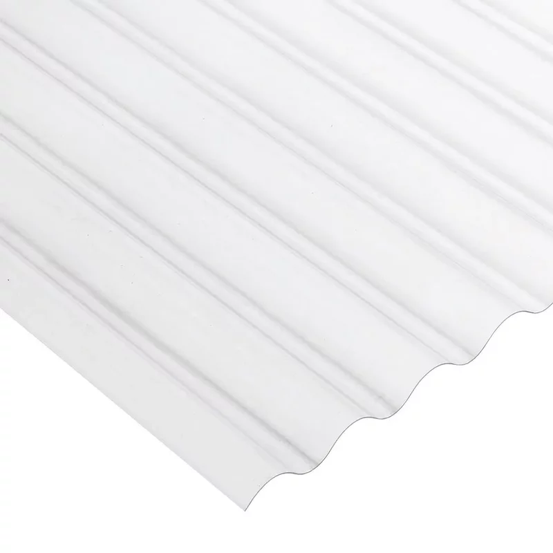 Roof Sheet Asb Corrugated Light Weight 3In 6Ft 1830 Clear