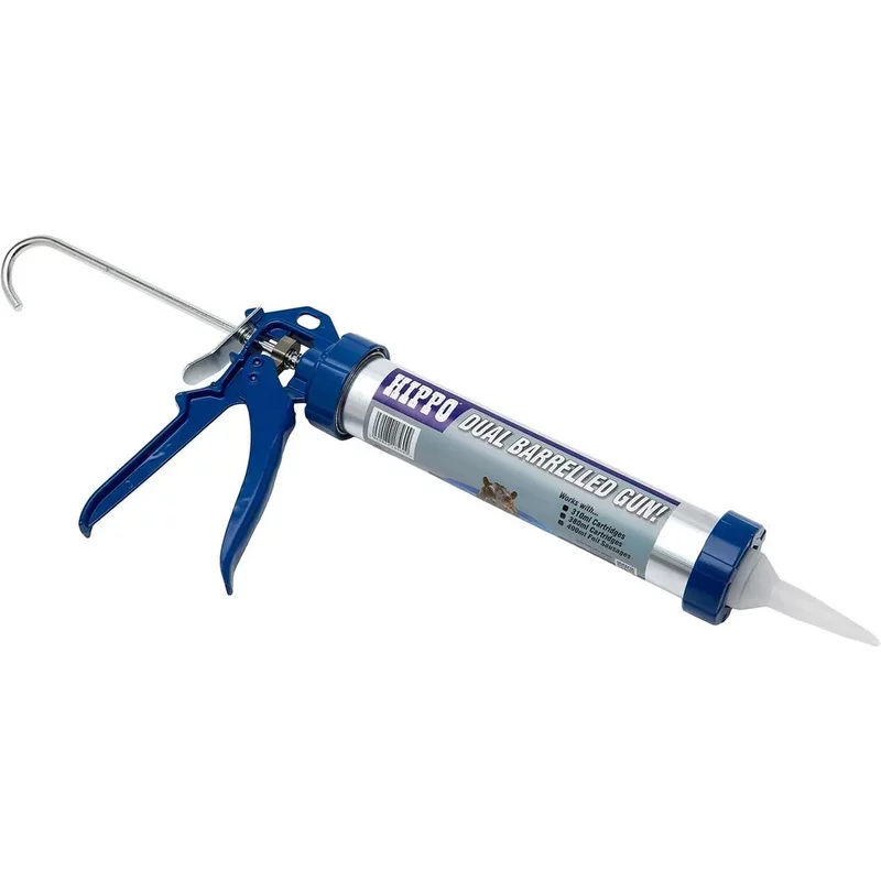 Hippo Dual Applicator Gun For Cartrige Or Foil Pk