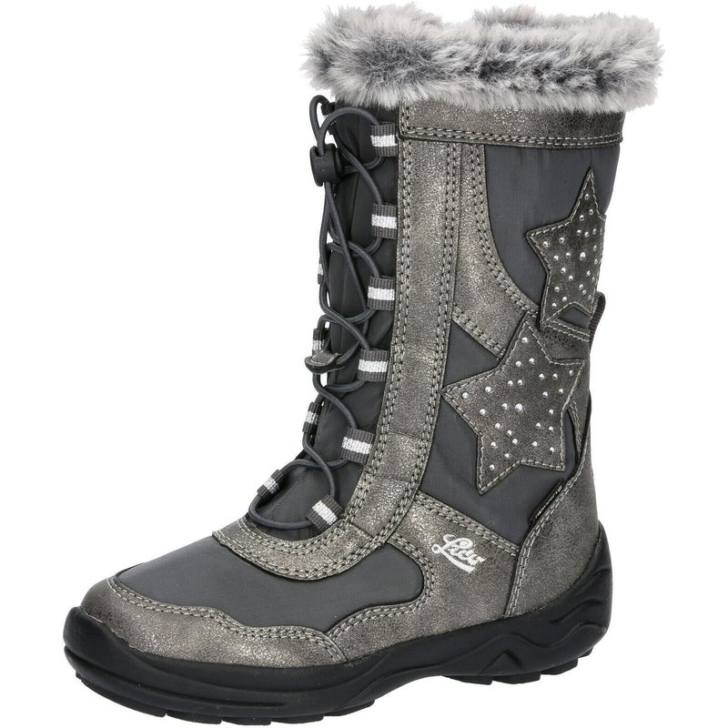 LICO Cathrin Winterstiefel Kinder wasserdicht mit Warmfutter