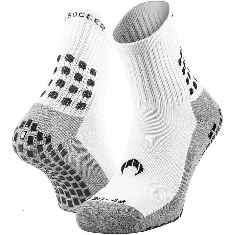 Weiße rutschfeste Socken
