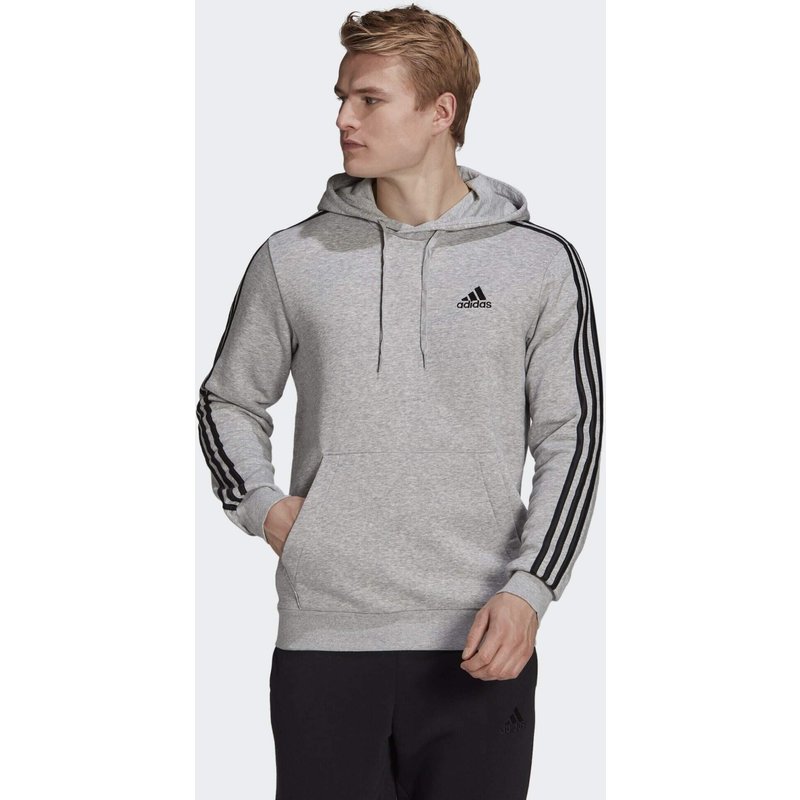 Essentials Fleece 3-Streifen Hoodie