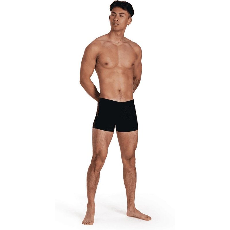Speedo + Tech Panel Aquashort Black/Orange