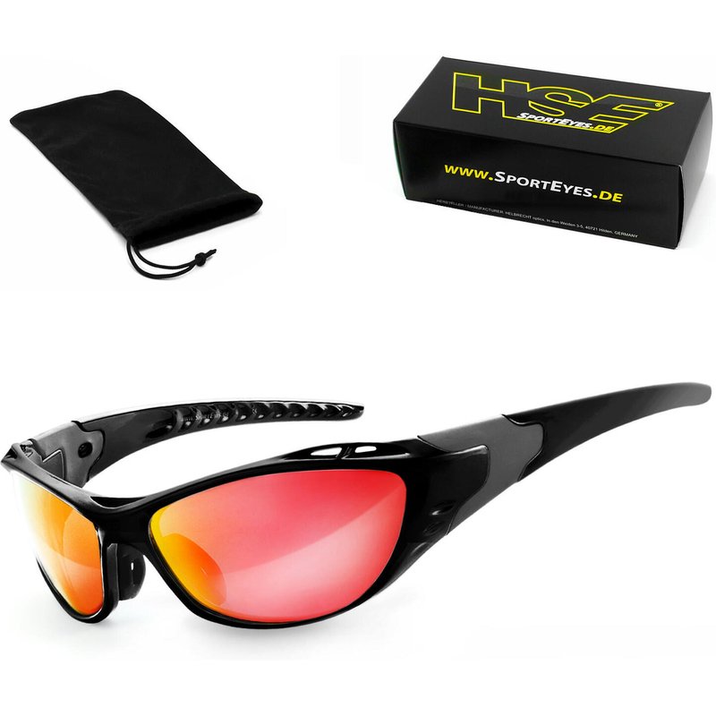 Sportbrille | X-SIDE 2.0 | Laser red | Steinschlagbeständig | beschlagfrei