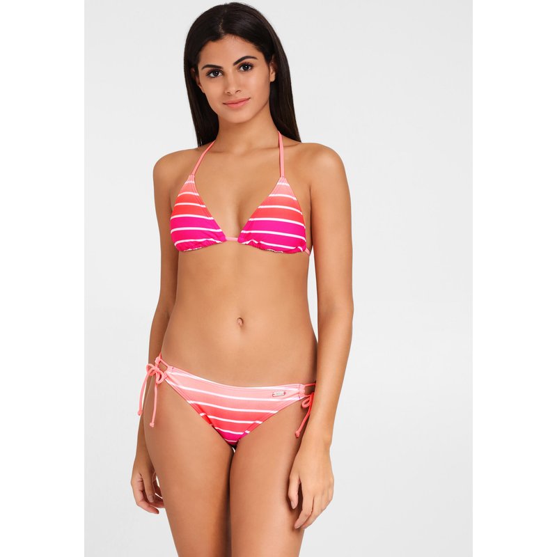 Damen Venice Beach Triangel-Bikini in Neonfarben