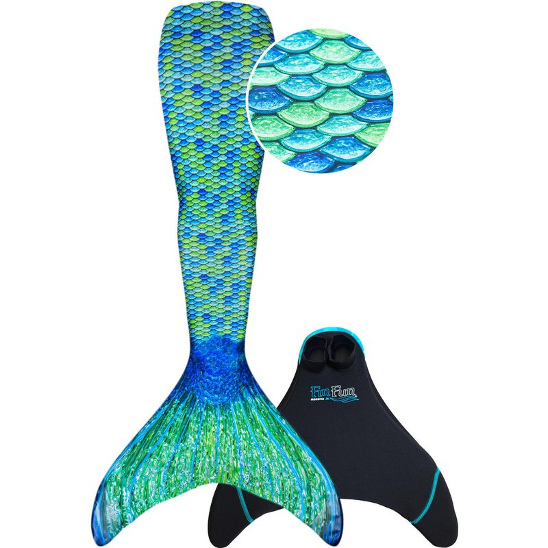 Fin Fun Meerjungfrauenflosse "Mermaidens Original" AUSSIE GREEN