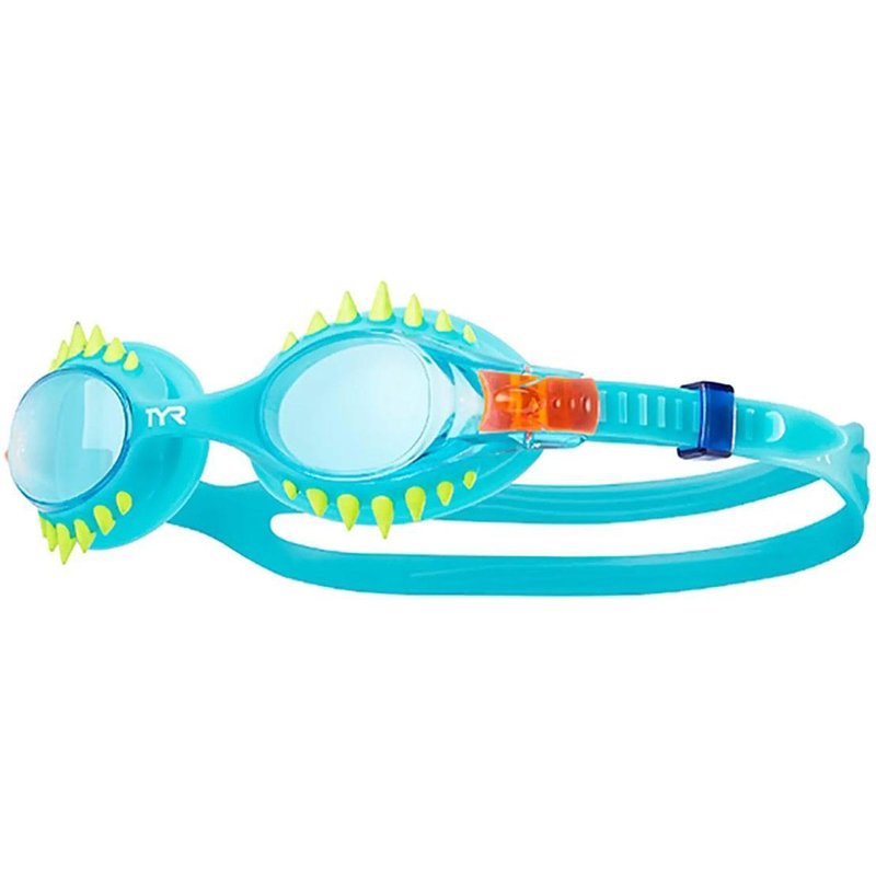 TYR Kids Swimple™ Spikes Schwimmbrille - Blau/Türkis