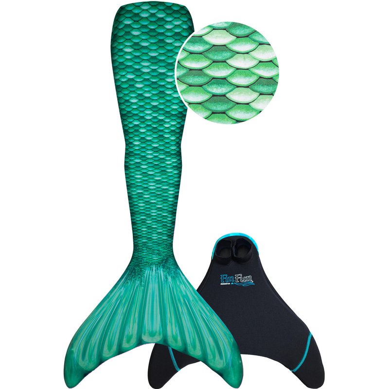 Fin Fun Meerjungfrauenflosse "Mermaidens Originals" CELTIC GREEN