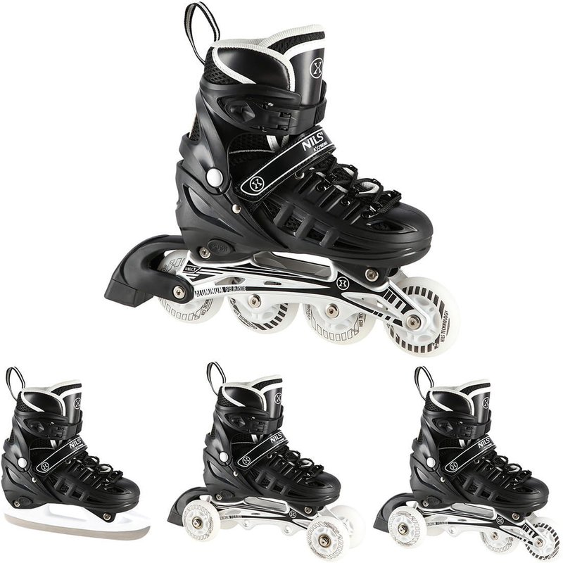 Inliner Mit Der Austauschbaren Hockey-Kufe LED Nils Extreme NH10905
