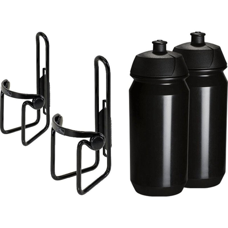 2x Shiva-Trinkflasche – 2x Flaschenhalter – Trinkflaschen & Flaschenhalter