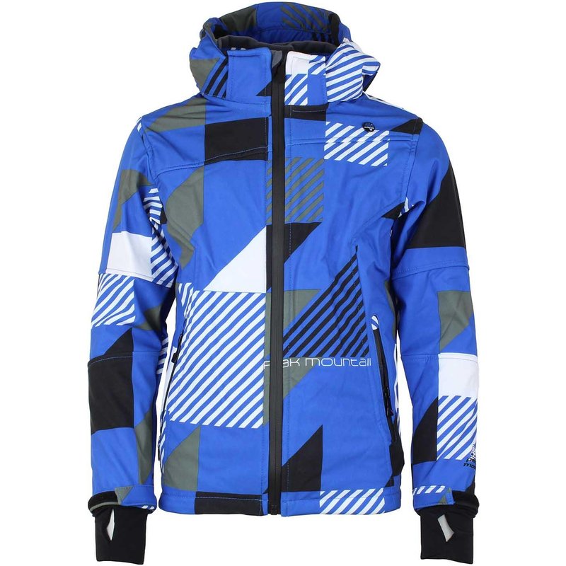 Bedruckte Softshell-Jacke Peak Mountain Cover