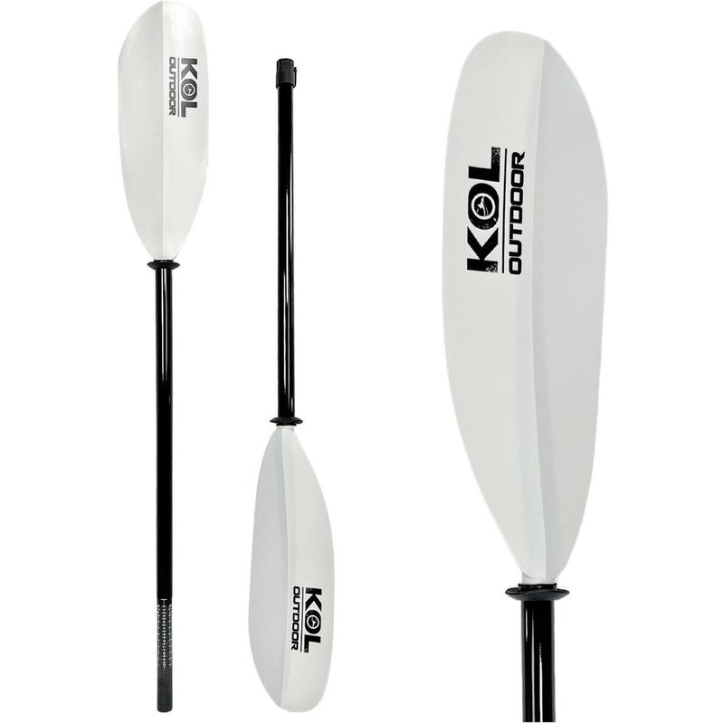 Kajak Paddel 2-teilig Teleskop Fiberglas/Nylon 210-220 cm – verstellbar, 980 g