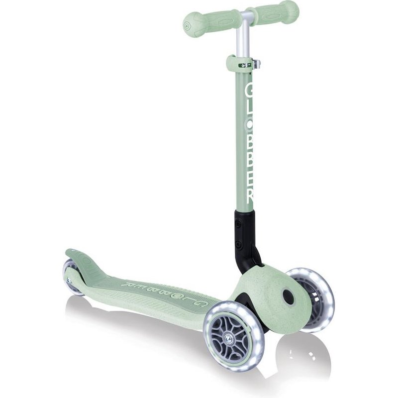 GLOBBER JUNIOR FOLDABLE LIGHTS ECO pistazie, mit Leuchtrollen
