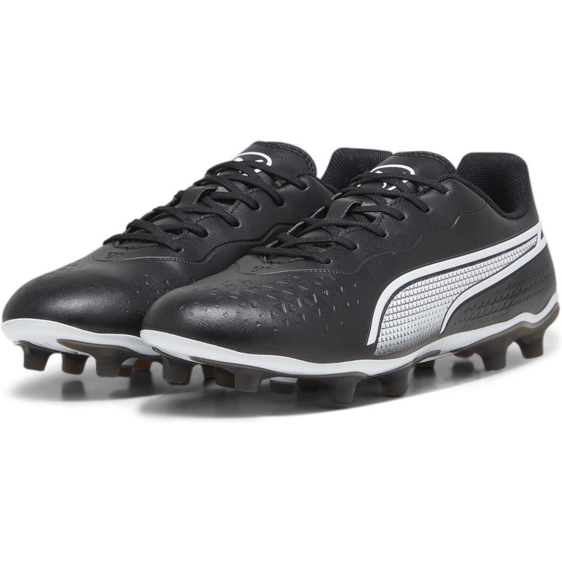 KING MATCH FG/AG Fußballschuhe Herren PUMA Black White