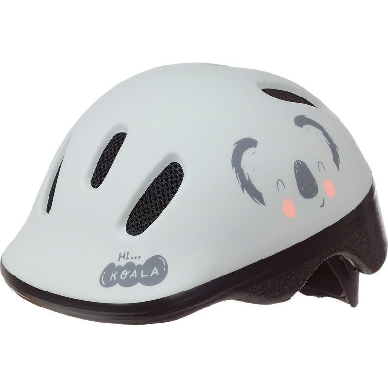 Fahrradhelm für Babys Komfort & Sicherheit Koala Grau