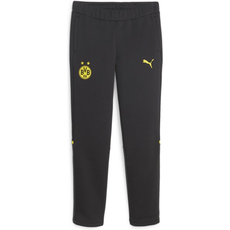 Borussia Dortmund Football Casuals Hose Herren PUMA Black Cyber Yellow