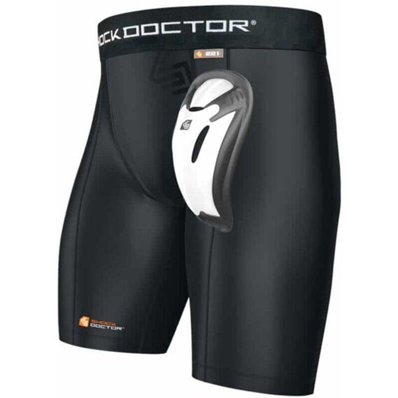 Short mit Cup für Männer - Impact sports - Core SCHWARZ