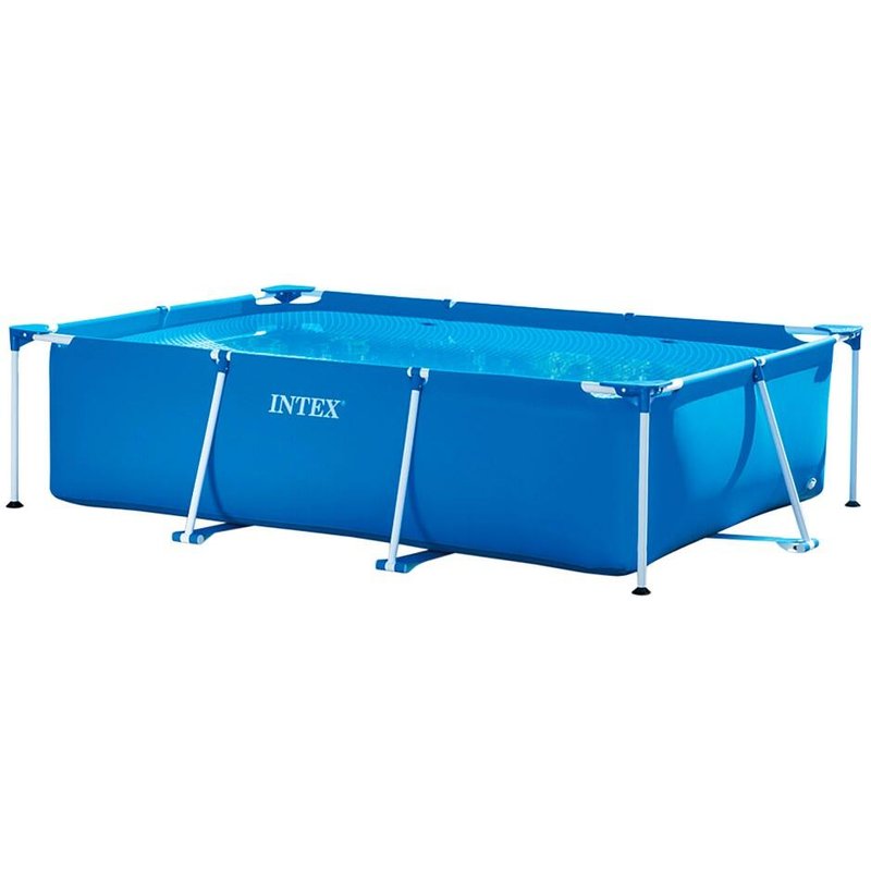 Pool - Intex - Rectangular Frame - 300x200x75 cm - Rectangular - Schwimmbecken