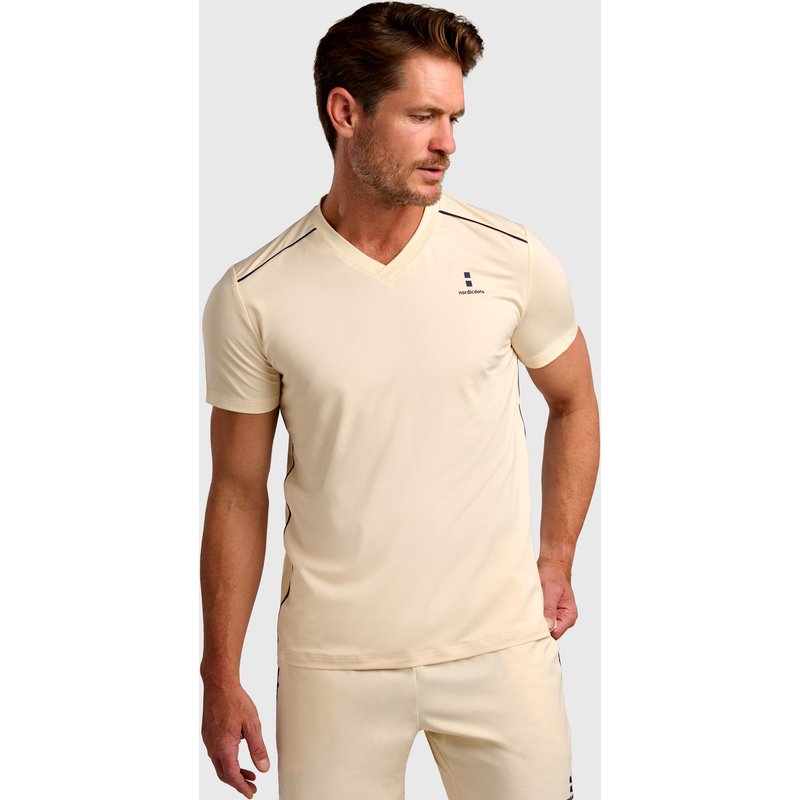 Performance Tennis/Padel T-Shirt Herren Yellow Breeze