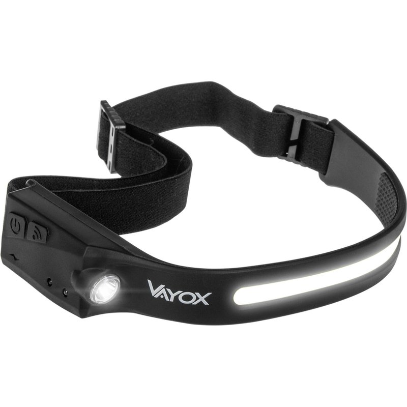 Stirnlampe Vayox VA0128, 350lm, akkubetrieben, USB-C, Silikon