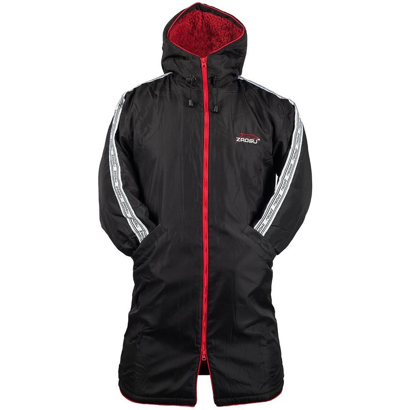 Wärmemantel Wassersport Kinder & Erwachsene unisex schwarz