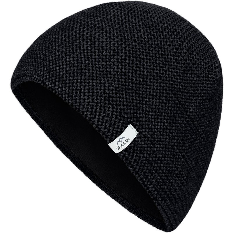 Merino Mütze Damen Herren Parkstein Schwarz