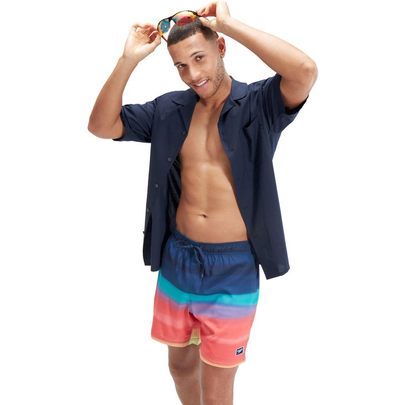Boardshort Speedo Print Redondo Edge Volley 17"