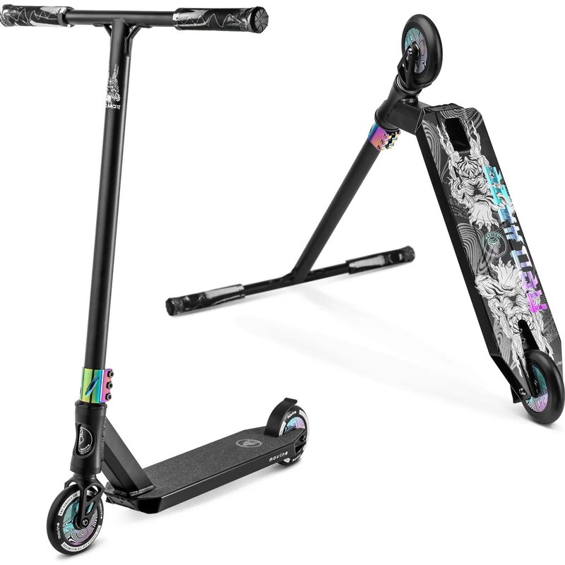 Kinder Stunt Scooter Movino Haze NH996 Schwarz