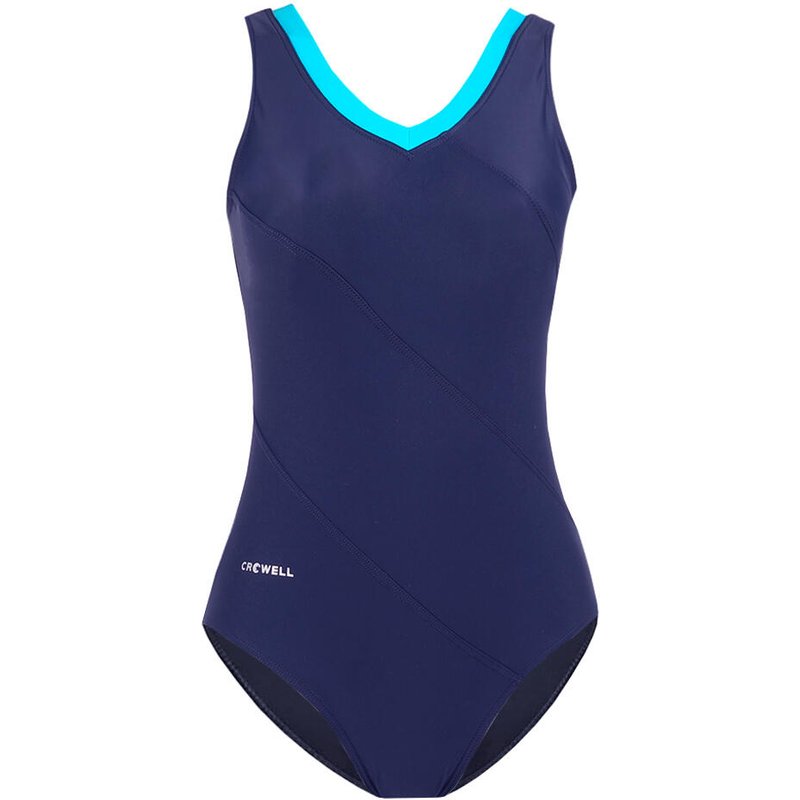 Damen Badeanzug CROWELL Angie - feste Cups, UV-Schutz, dehnbare Passform
