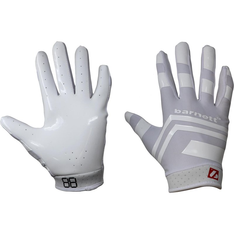 FRG-03 Junior weiße American-Football-Pro-Receiver-Handschuhe, RE, DB, RB
