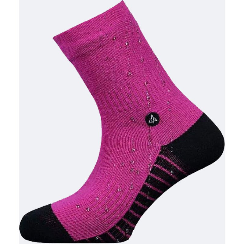 TRAIL-DRY Wasserdichte Socken - Rosa - aus Bambusfasern